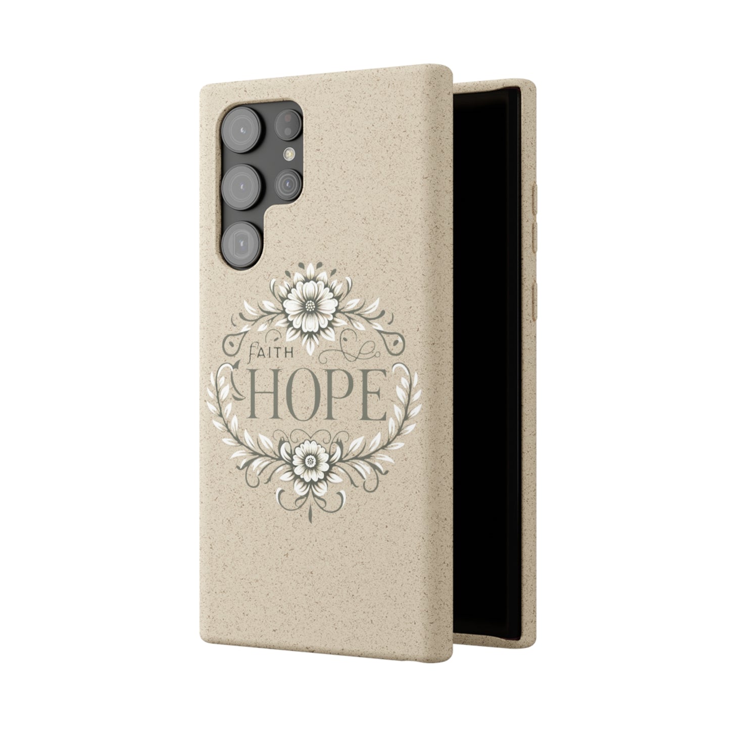 Faith Hope Biodegradable Cases