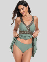 Load image into Gallery viewer, Surplice Wide Strap Two-Piece Swimwear
