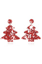 Christmas Tree Acrylic Earrings