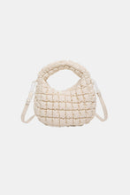 Load image into Gallery viewer, Quilted Puffy Removable Strap Crossbody Bag
