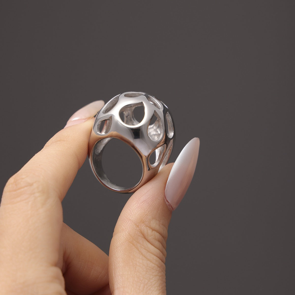 Stainless Steel Cutout Ring