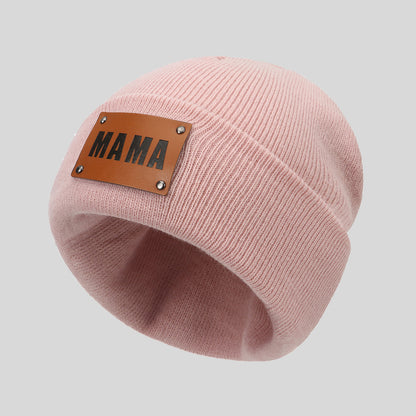 MAMA Warm Winter Knit Beanie