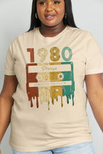 Load image into Gallery viewer, Simply Love Simply Love Full Size VINTAGE LIMITED EDITION Graphic Cotton Tee
