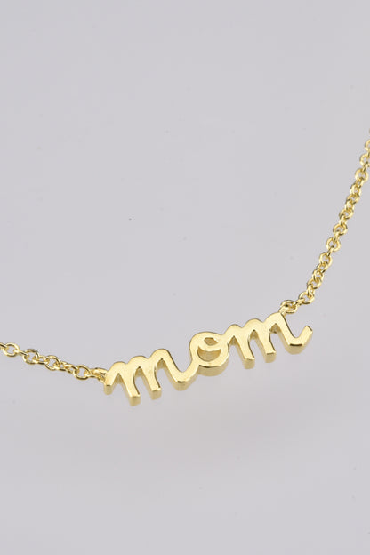 MOM 925 Sterling Silver Necklace