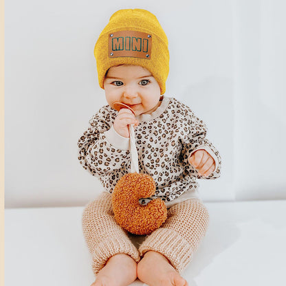 MINI Warm Winter Knit Kids Hat