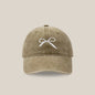 Bow Embroidered Adjustable Cap