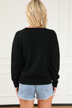 Load image into Gallery viewer, Round Neck Long Sleeve Sweater
