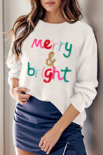 Load image into Gallery viewer, Round Neck Long Sleeve Sweater
