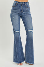 Load image into Gallery viewer, RISEN High Waist Distressed Fare Jeans
