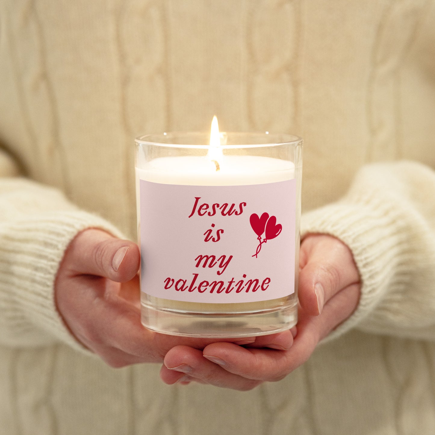 Jesus Is My Valentine Soy Wax Candle