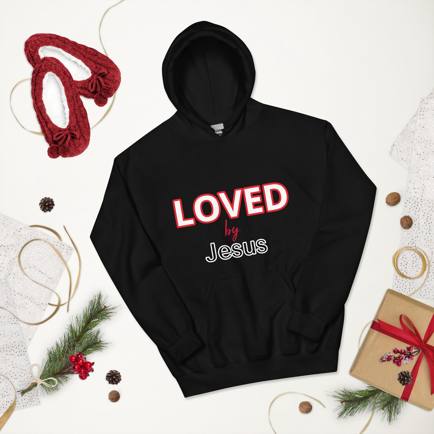 LOVED by Jesus Unisex Hoodie