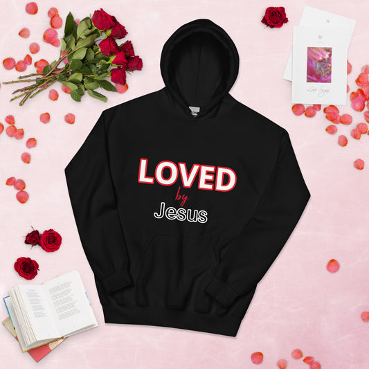 LOVED by Jesus Unisex Hoodie