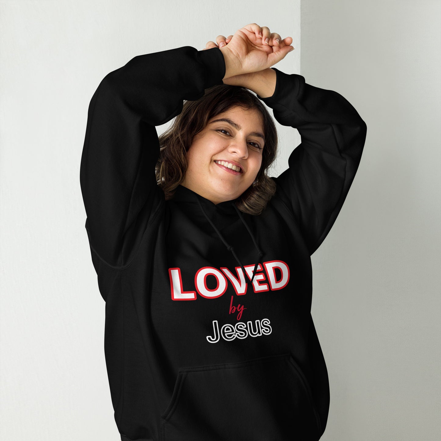 LOVED by Jesus Unisex Hoodie