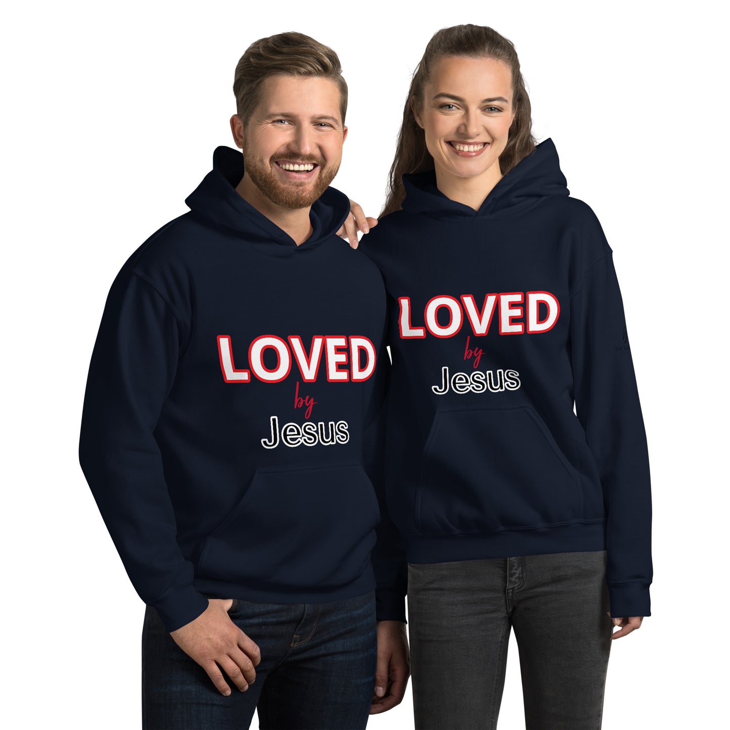 LOVED by Jesus Unisex Hoodie