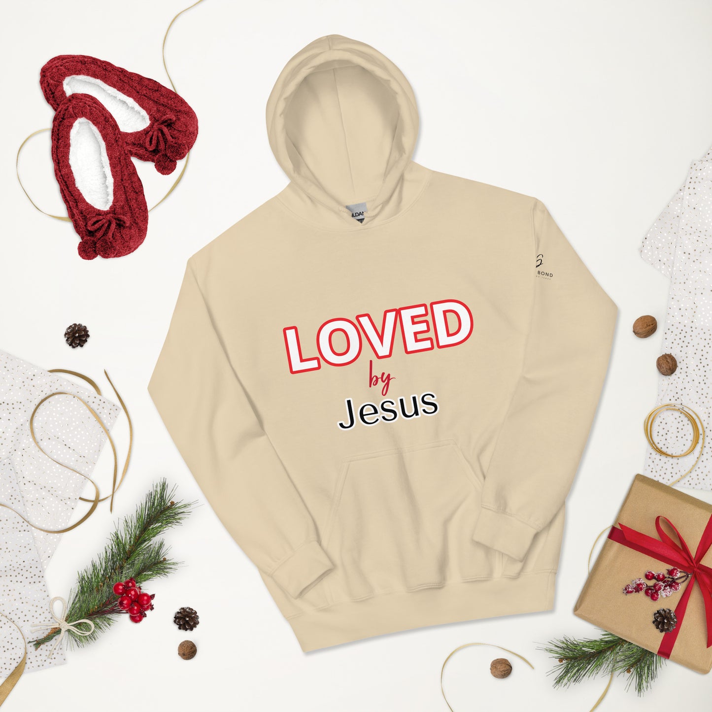 LOVED by Jesus Unisex Hoodie