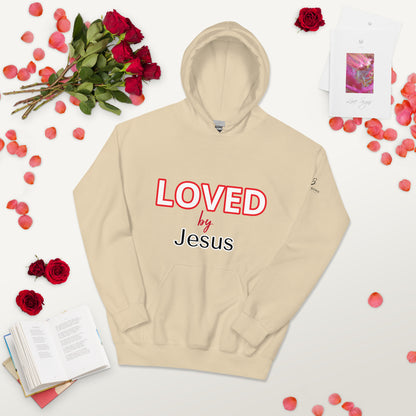 LOVED by Jesus Unisex Hoodie