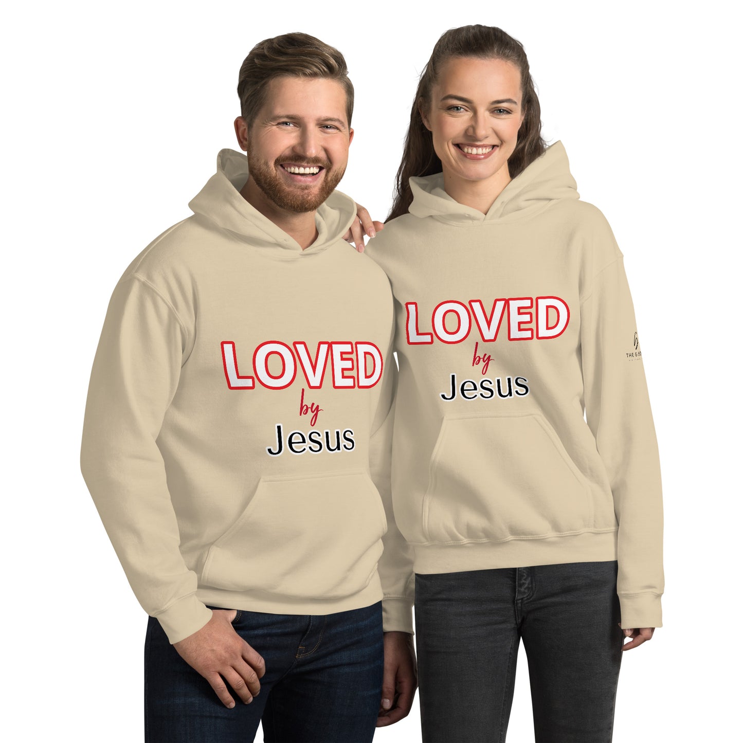 LOVED by Jesus Unisex Hoodie