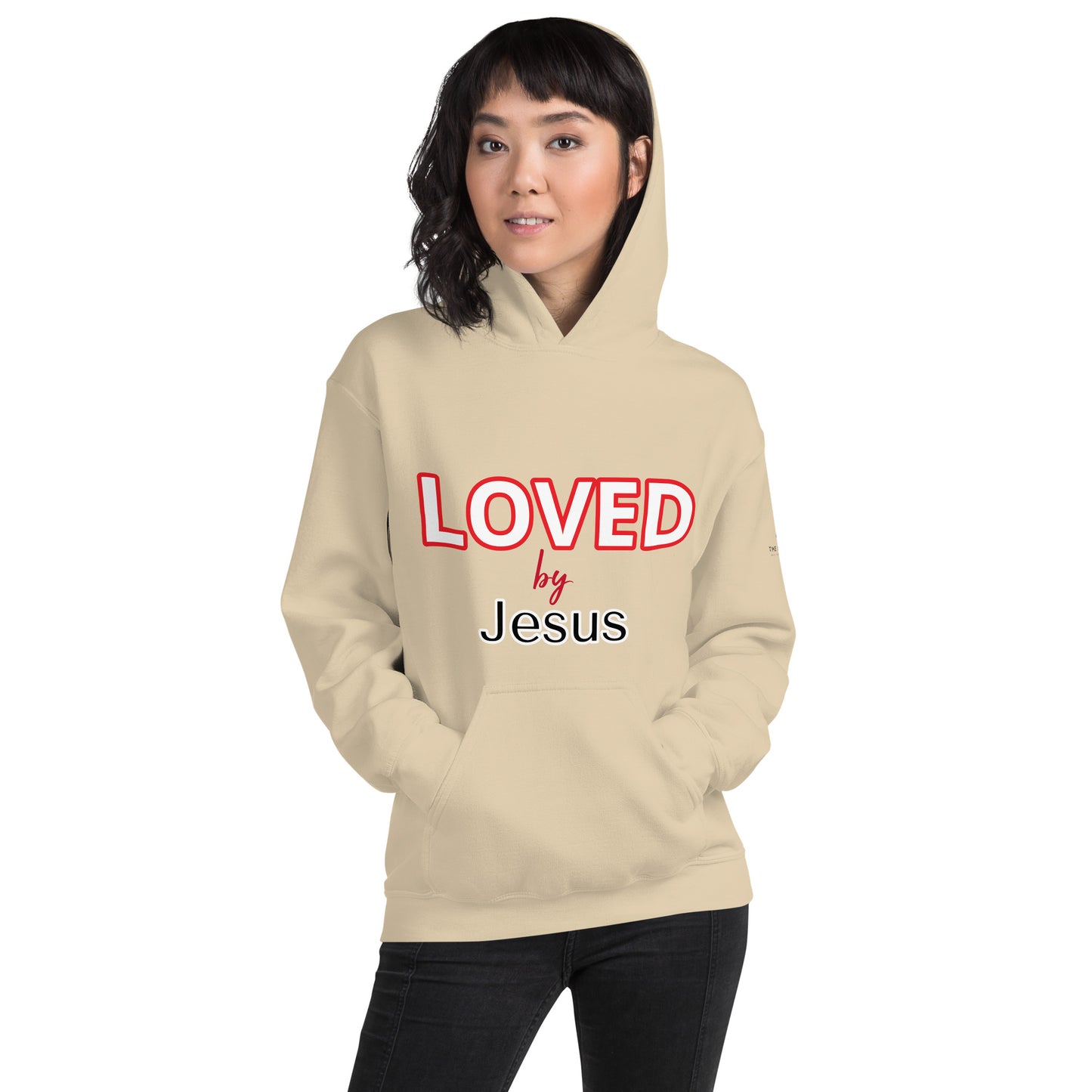 LOVED by Jesus Unisex Hoodie