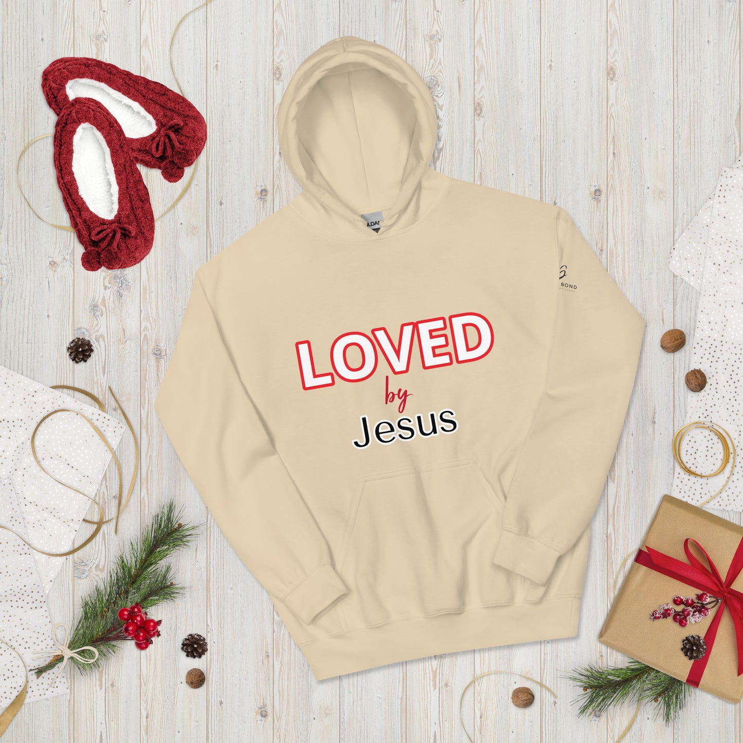 LOVED by Jesus Unisex Hoodie