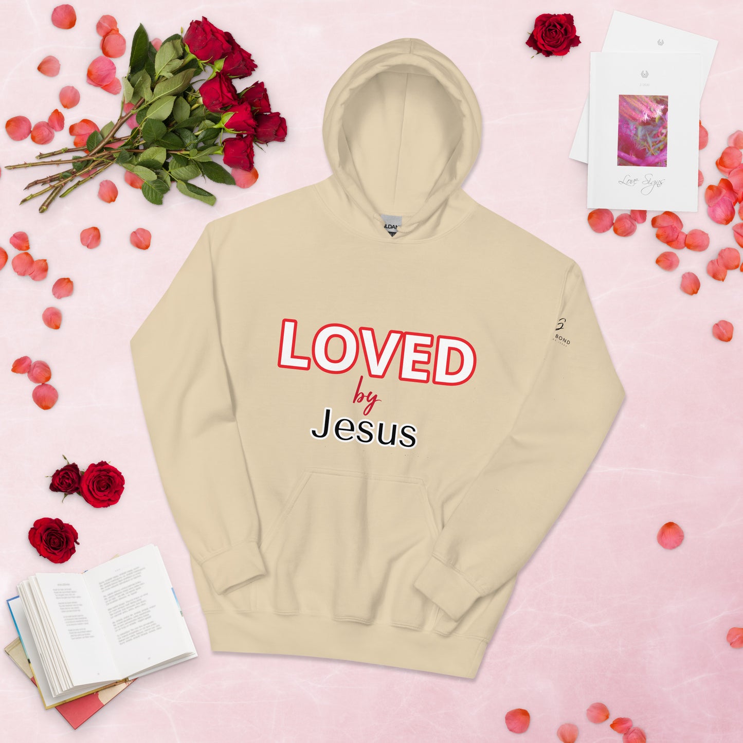 LOVED by Jesus Unisex Hoodie