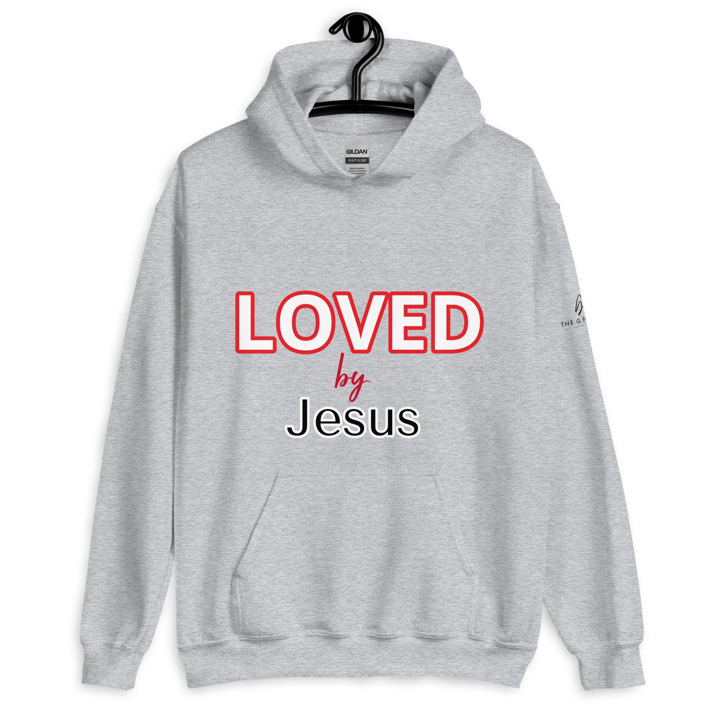 LOVED by Jesus Unisex Hoodie