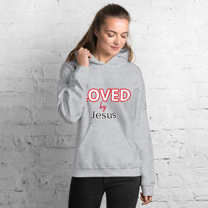 LOVED by Jesus Unisex Hoodie