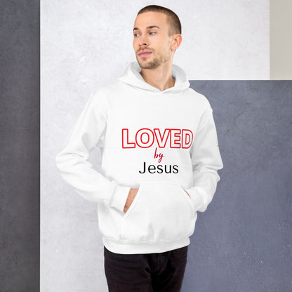 LOVED by Jesus Unisex Hoodie