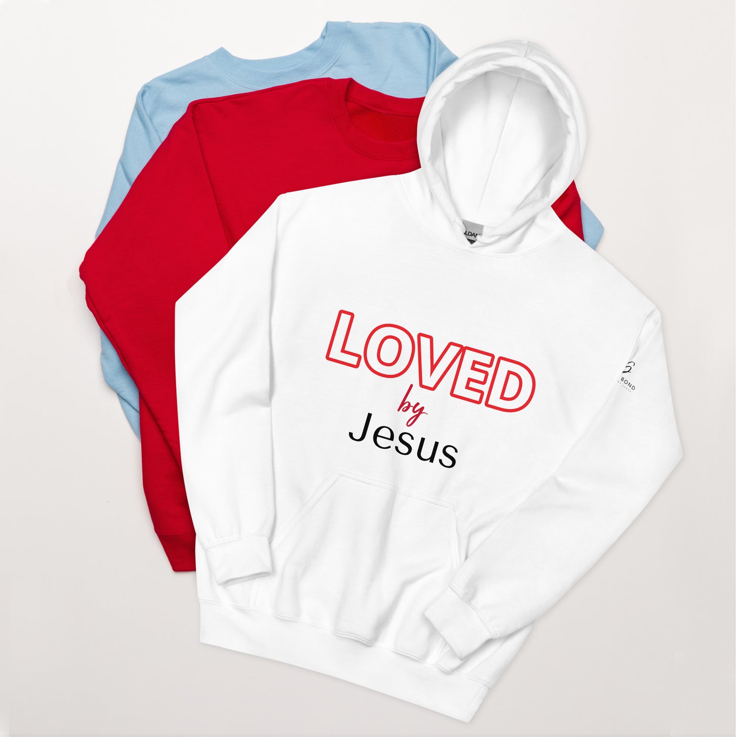 LOVED by Jesus Unisex Hoodie