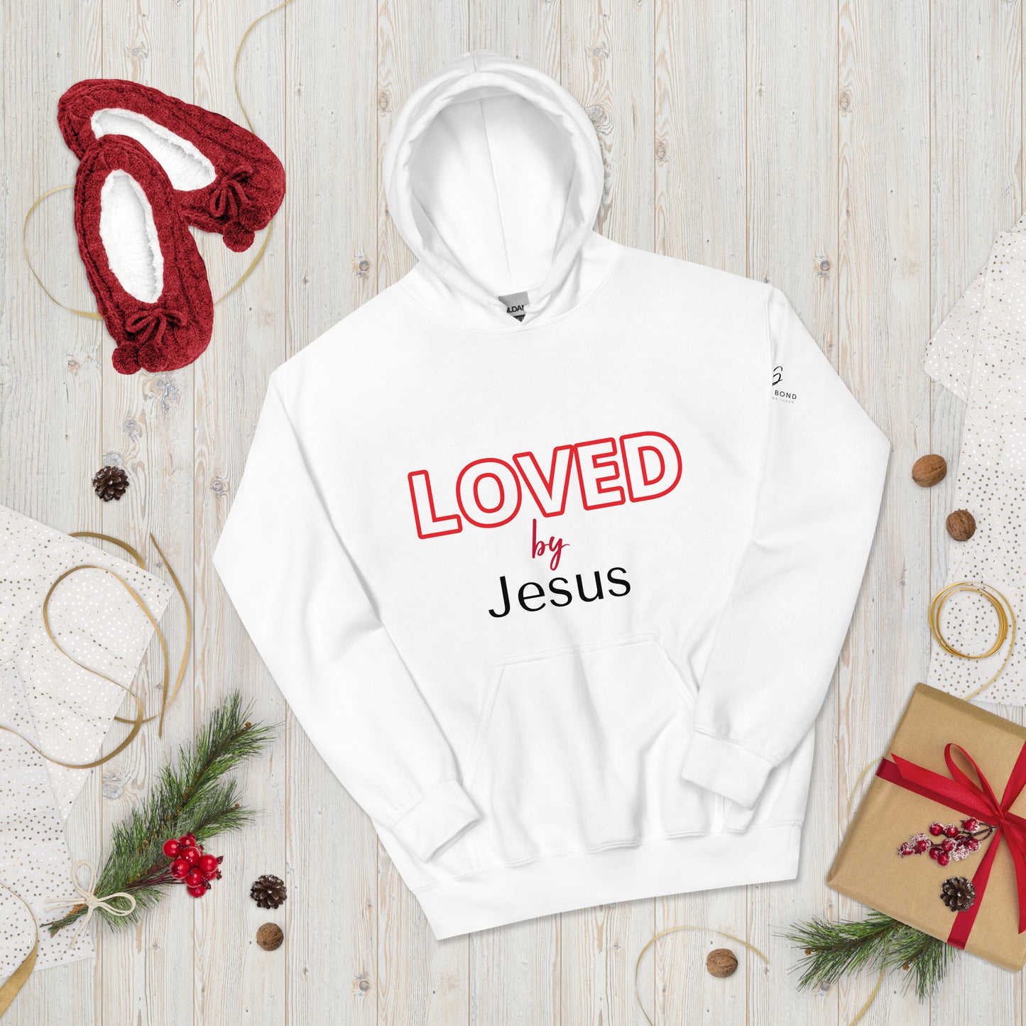 LOVED by Jesus Unisex Hoodie