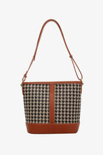 Load image into Gallery viewer, Houndstooth PU Leather Shoulder Bag
