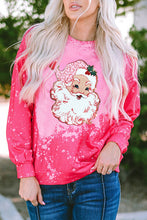 Load image into Gallery viewer, Christmas Santa Claus Tie Dye Print Pullover Sweatshirt
