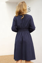 Load image into Gallery viewer, Full Size Range Embroidered Button Front Dress
