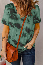 Load image into Gallery viewer, Tie-Dye V-Neck Tee Shirt
