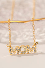 Load image into Gallery viewer, MOM Stainless Steel Necklace
