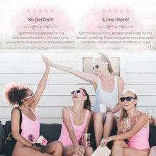 Load image into Gallery viewer, Light Pink Bride Tribe Sunglasses
