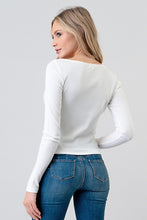 Load image into Gallery viewer, Zipper Front Long Sleeve Top
