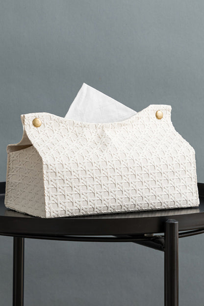 2-Pack Woven Tissue Box Covers