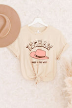 Load image into Gallery viewer, Yeehaw Made In The West Vintage Graphic Tee
