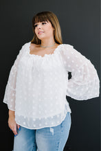 Load image into Gallery viewer, Andree by Unit Daydreamer Full Size Run Pom-Pom Blouse

