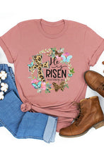 Load image into Gallery viewer, HE IS RISEN UNISEX SHORT SLEEVE
