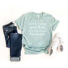 Load image into Gallery viewer, Grandma Life Give Them Back Short Sleeve Tee
