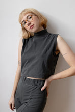 Load image into Gallery viewer, The Audrey Tank Vintage Black
