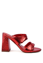 Load image into Gallery viewer, HIGH HEELED BLOCK SANDAL
