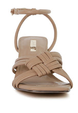 Load image into Gallery viewer, Weekend Pick Box Knot Mid Heel Sandals
