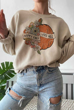 Load image into Gallery viewer, HAPPY FALL YOU ALL GRAPHIC SWEATSHIRT
