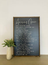 Load image into Gallery viewer, Amazing Grace Sign
