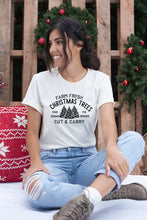 Load image into Gallery viewer, Farm Fresh Xmas Trees Graphic Tee
