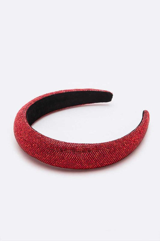 Red Crystal Full Stone Headband