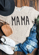 Load image into Gallery viewer, Mama Light Leopard Tee
