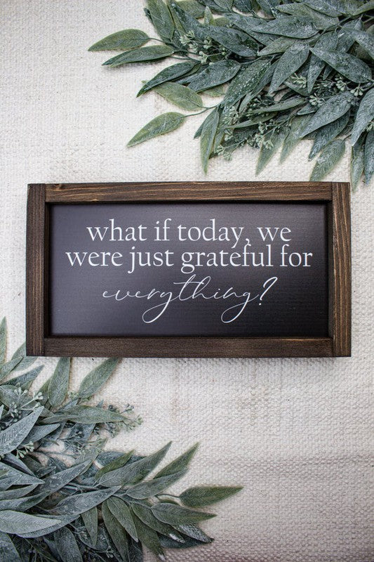 What If Today Wall Decor